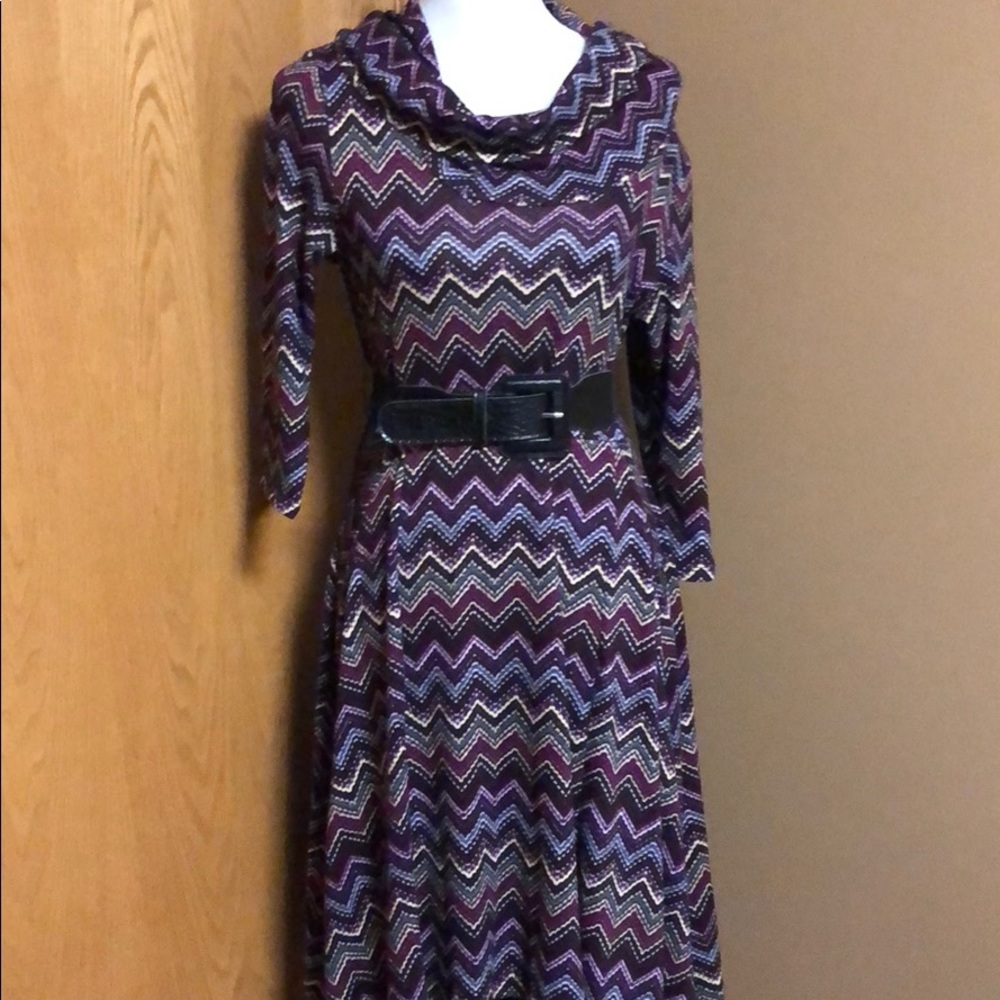 Purple dress